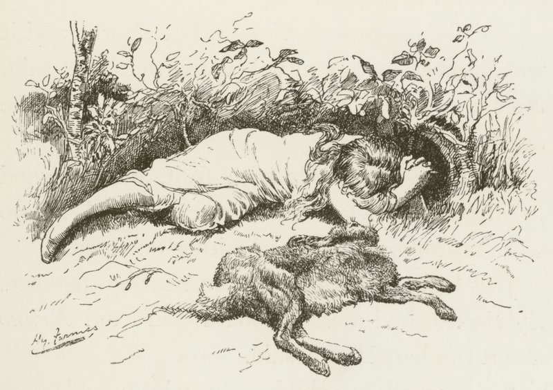 Ilustración para Sylvie y Bruno de Lewis Carroll de Harry Furniss
