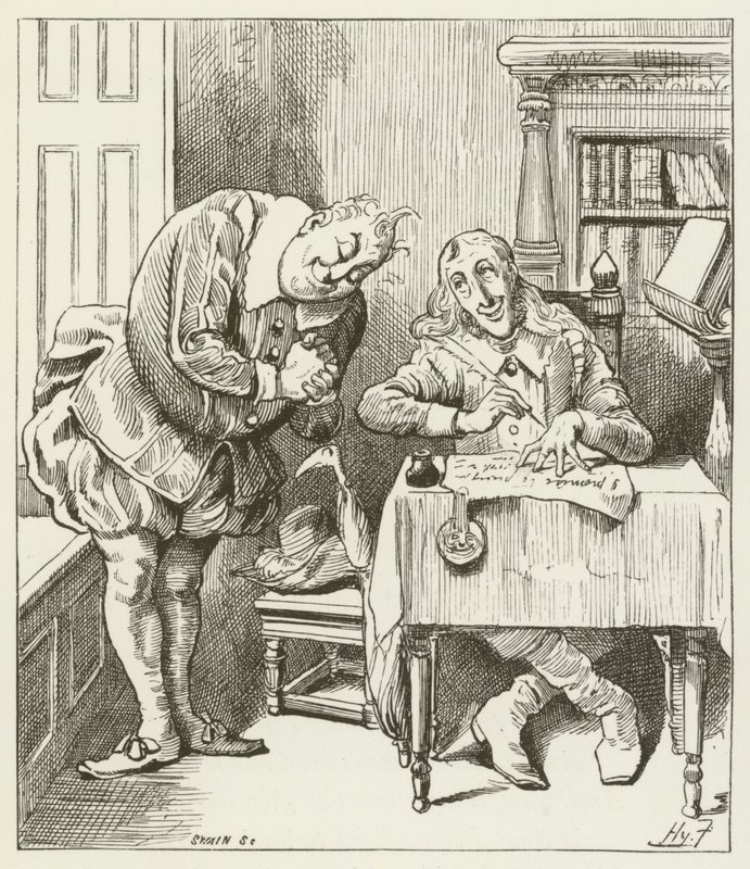 Ilustración para Sylvie y Bruno de Lewis Carroll de Harry Furniss