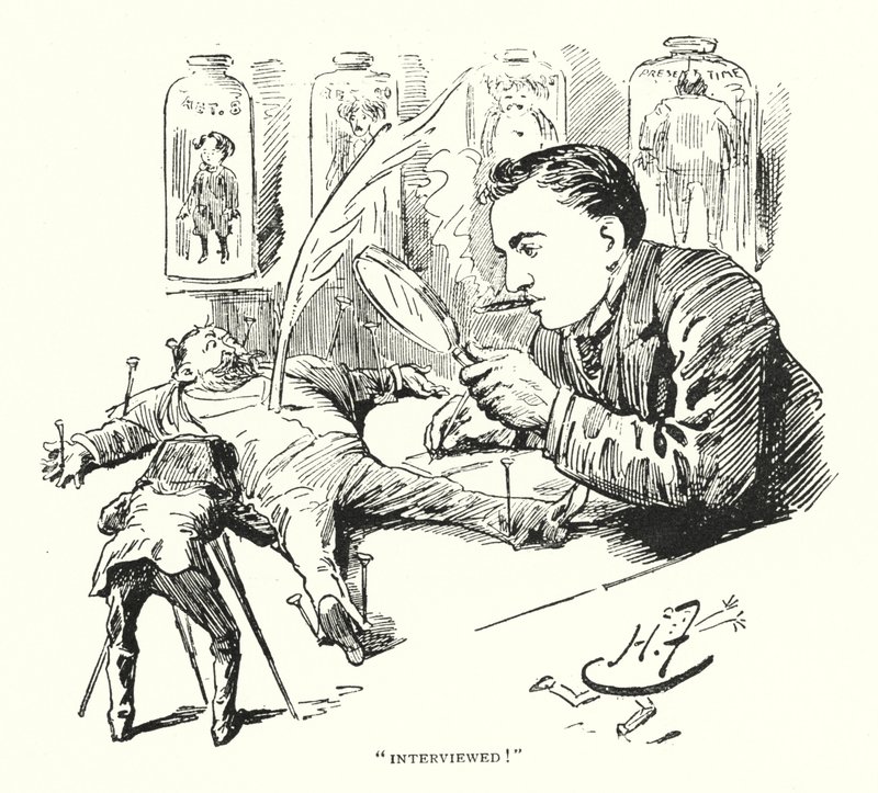 ¡Entrevistado! de Harry Furniss