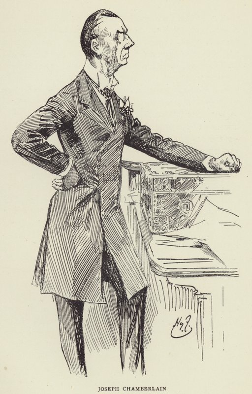 Joseph Chamberlain de Harry Furniss