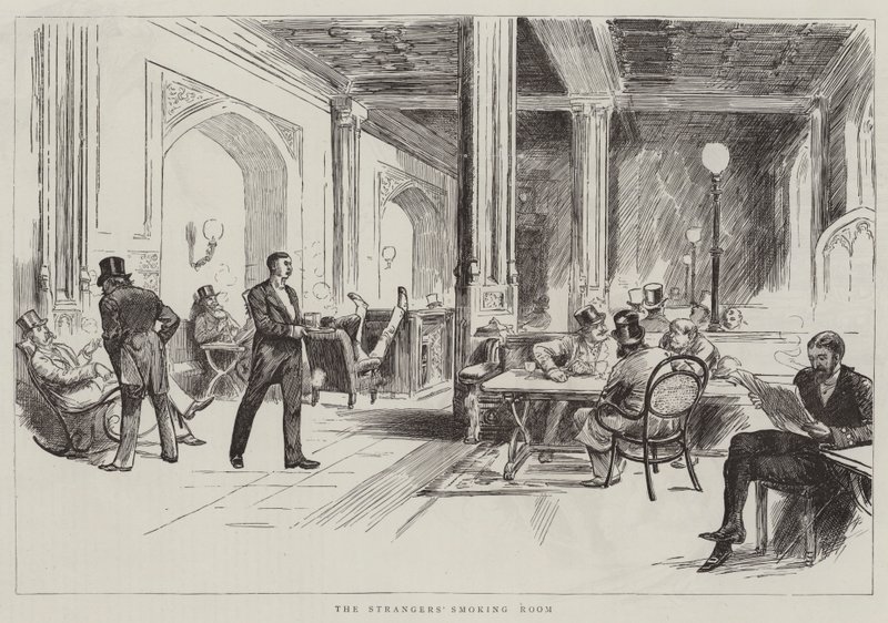 Vida en el Parlamento, Extraños en la Casa de Harry Furniss