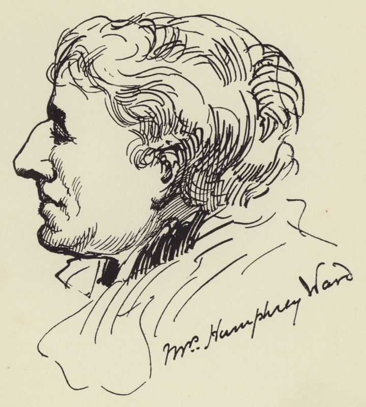 Sra. Humphrey Ward de Harry Furniss