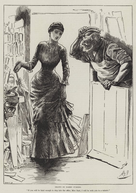 El heredero de las edades, por James Payn de Harry Furniss
