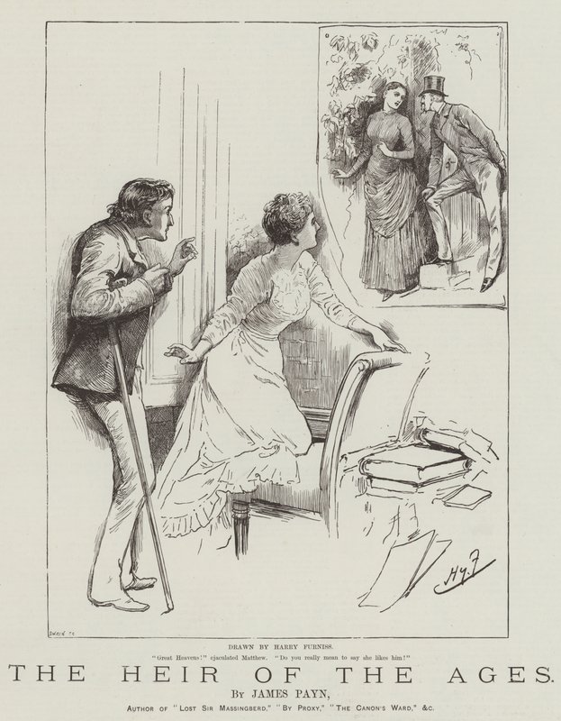 El Heredero de las Edades, por James Payn de Harry Furniss