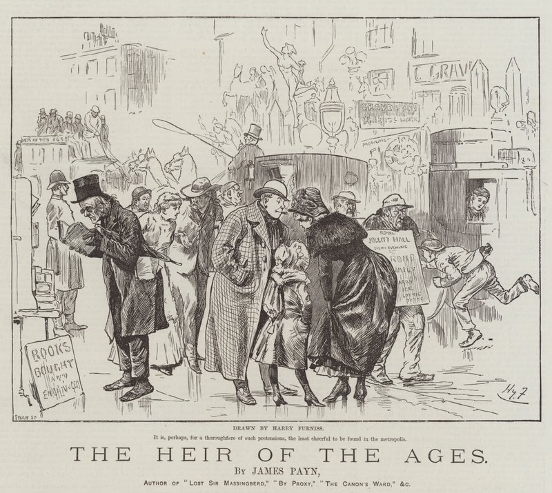 El Heredero de las Edades, por James Payn de Harry Furniss