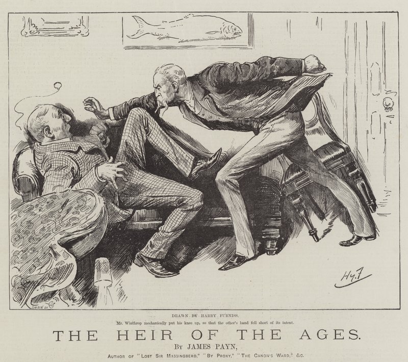 El Heredero de las Edades, por James Payn de Harry Furniss