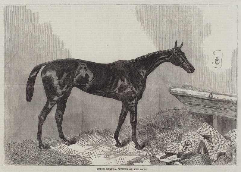 Reina Bertha, ganadora de los Oaks de Harry Hall