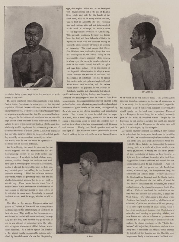 Gente de África Central Británica de Harry Hamilton Johnston