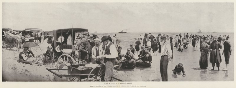 Día de agua salada, primero de agosto de Harry M. Pettit