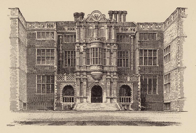 Bramshill, Hampshire (litografia en color) de Harry Percy Clifford