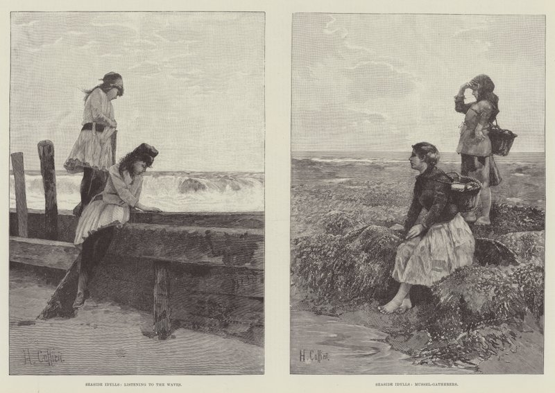 Idilios junto al mar de Hector Caffieri