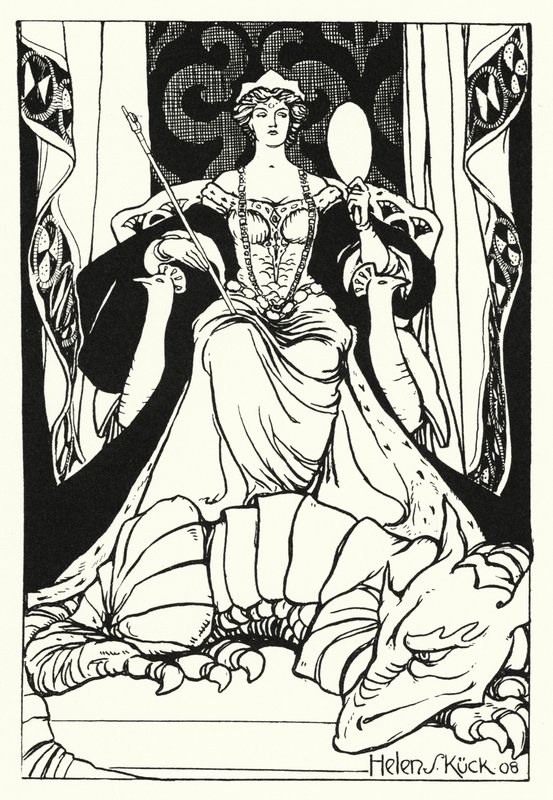 Lucifera (grabado) de Helen S. Kuck