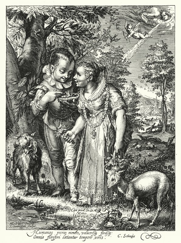 Primavera de Hendrik (after) Goltzius