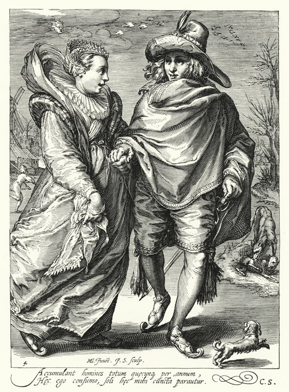 Invierno de Hendrik (after) Goltzius