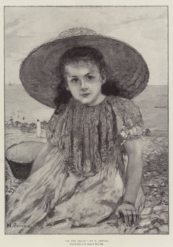 En la playa de Henri Gervex
