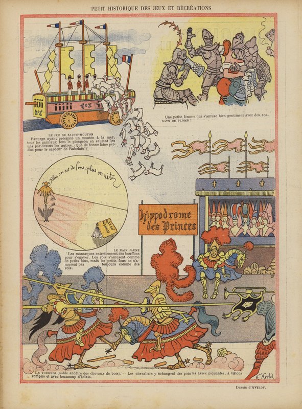 Ilustración para Le Rire de Henri Avelot