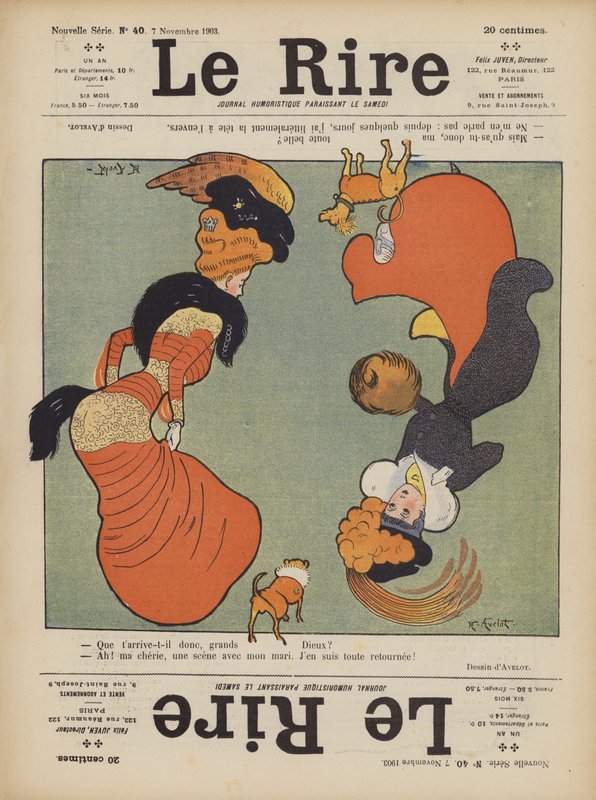 Ilustración para Le Rire de Henri Avelot