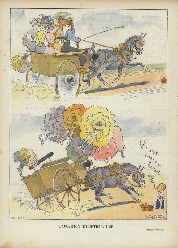 Ilustración para Le Rire de Henri Avelot