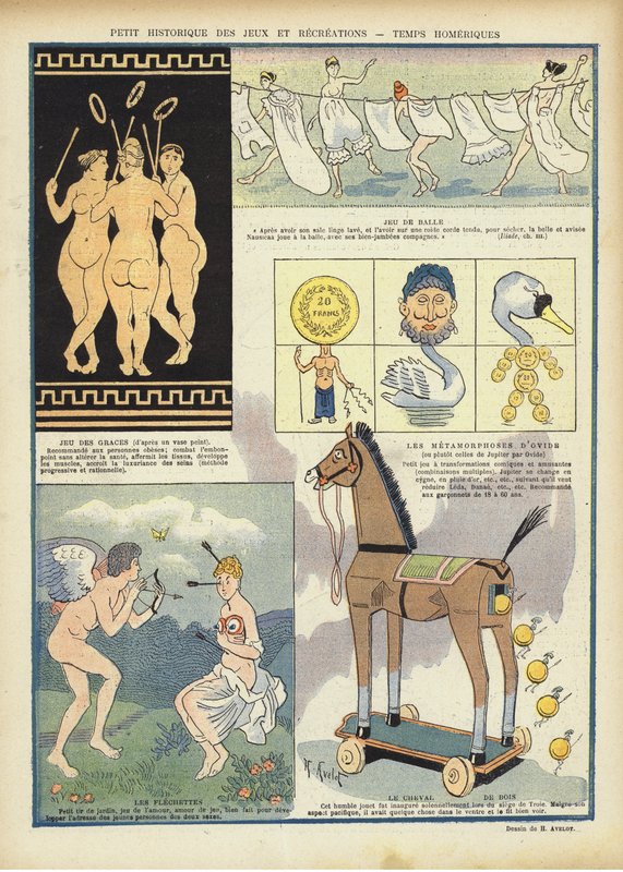 Ilustración para Le Rire de Henri Avelot
