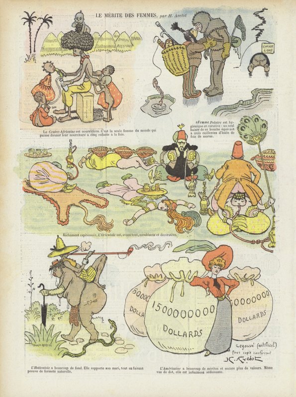 Ilustración para Le Rire de Henri Avelot