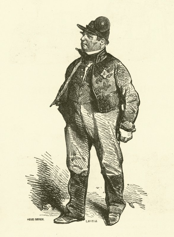 El Conductor de la Diligencia de Henri Bonaventure (after) Monnier