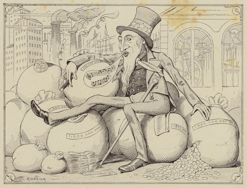 Tío Sam de Henri Bonaventure (after) Monnier