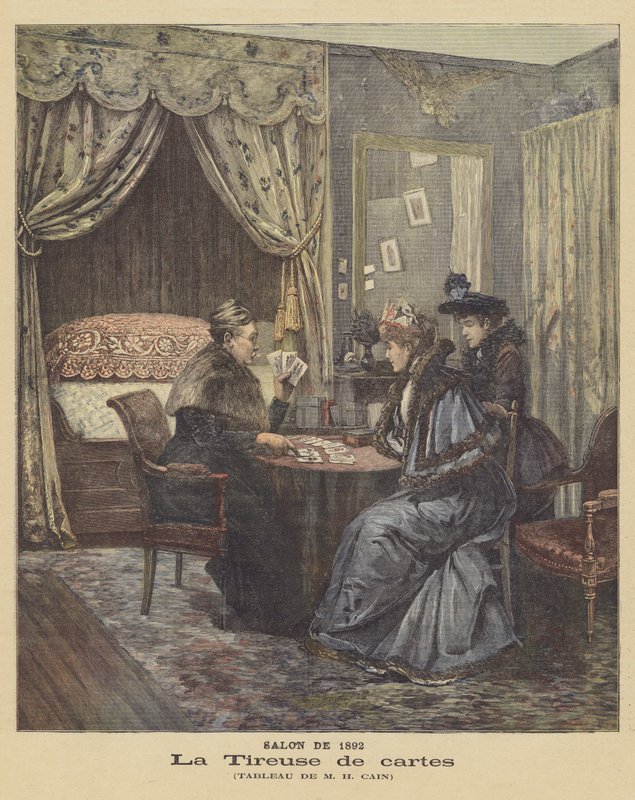 El dibujante de cartas de Henri Cain
