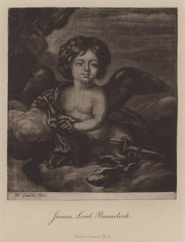 James, Lord Beauclerk, segundo hijo del Rey Carlos II y Nell Gwyn de Henri Gascar