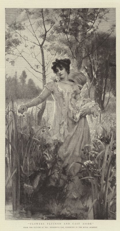 Flores arrancadas y desechadas de Henrietta Rae