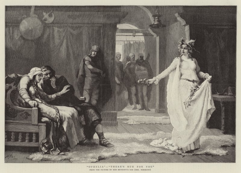 Ofelia, hay ruda para ti de Henrietta Rae