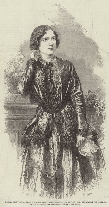 Mademoiselle Jenny Lind de Henry Anelay