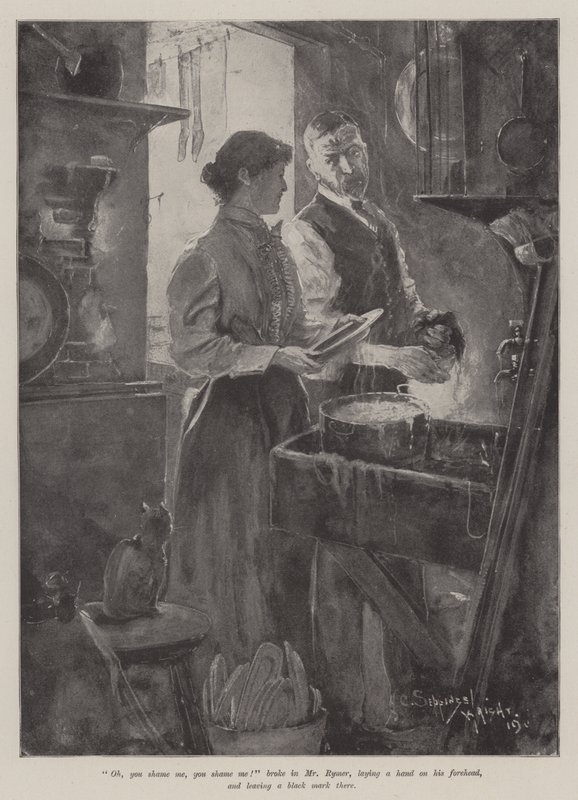 Una familia encantadora, por George Gissing de Henry Charles Seppings Wright