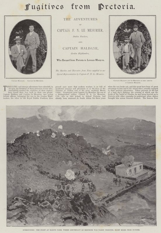 Fugitivos de Pretoria de Henry Charles Seppings Wright