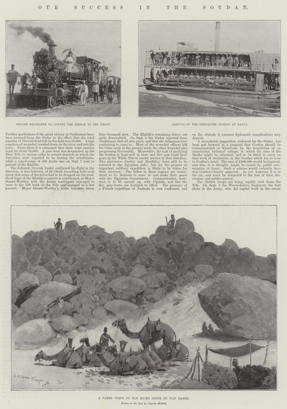 Nuestro éxito en el Sudán de Henry Charles Seppings Wright