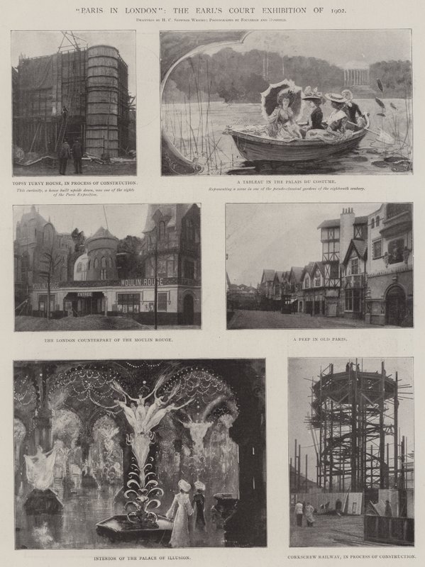 París en Londres, la Exposición de Earl
