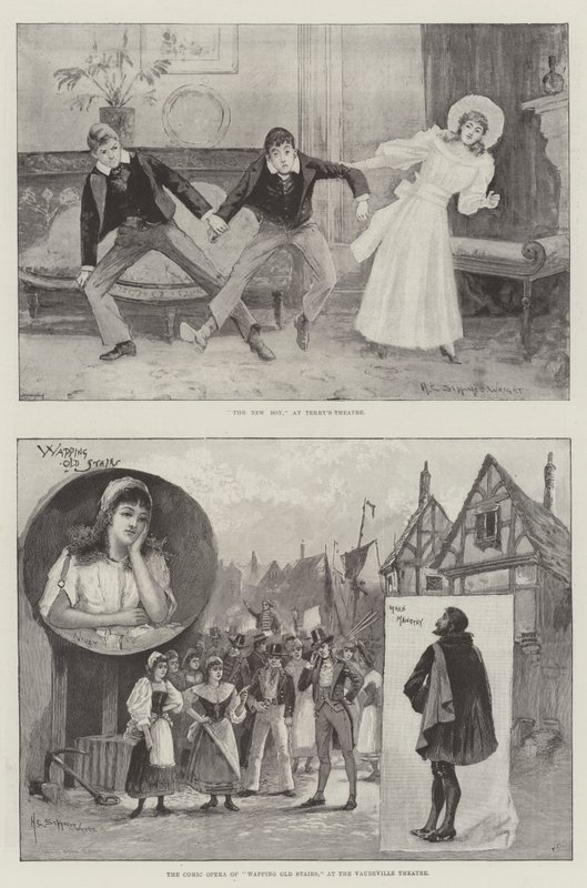 Artes escénicas en Londres de Henry Charles Seppings Wright