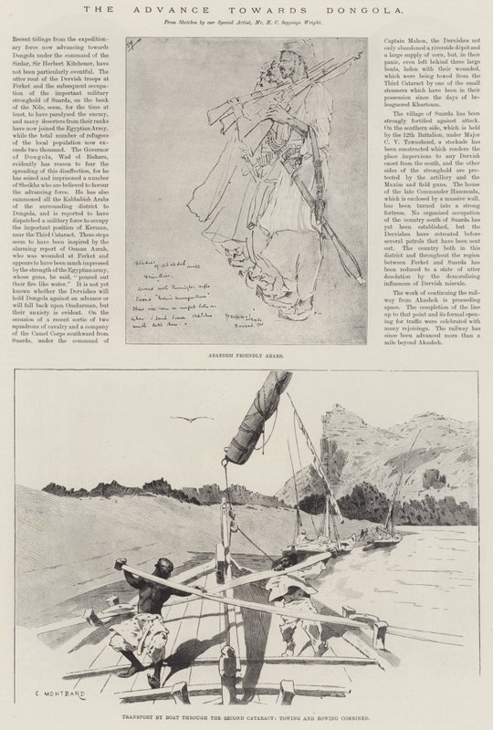 El avance hacia Dongola de Henry Charles Seppings Wright