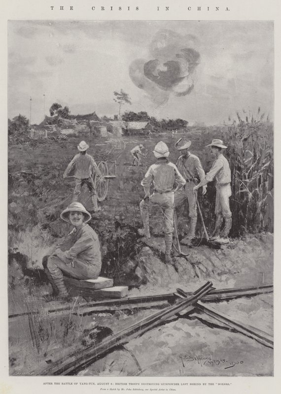 La Crisis en China de Henry Charles Seppings Wright