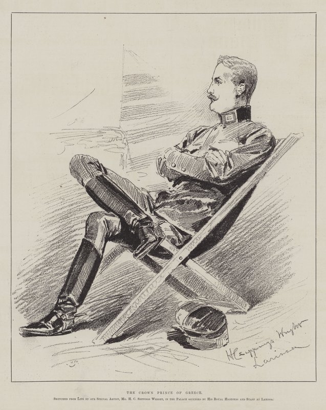 El Príncipe Heredero de Grecia de Henry Charles Seppings Wright