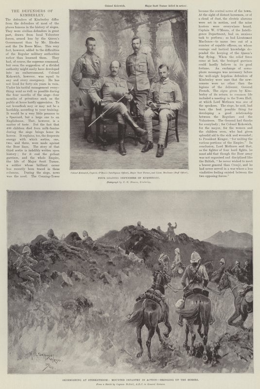 Los Defensores de Kimberley de Henry Charles Seppings Wright