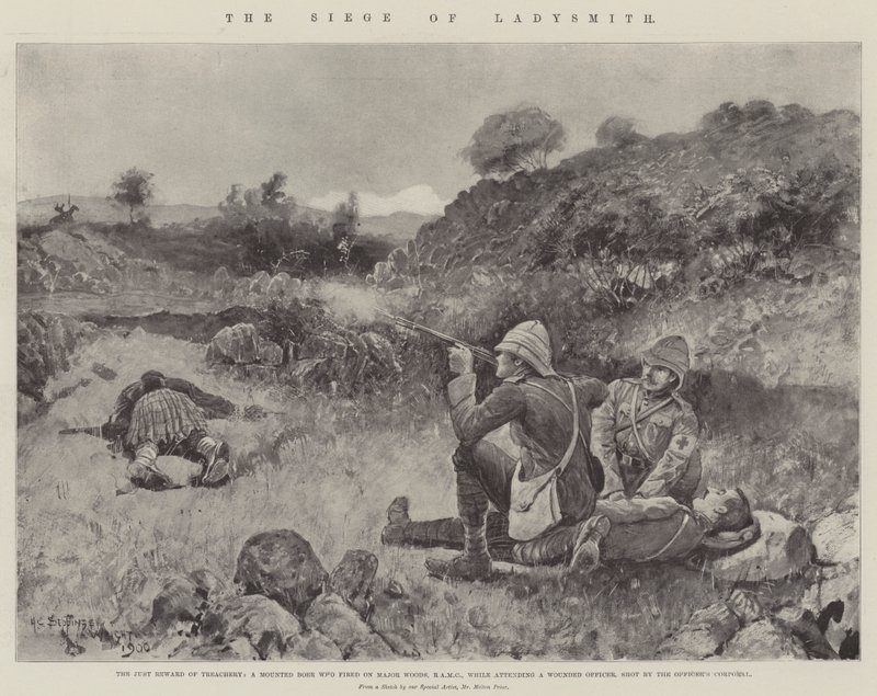 El asedio de Ladysmith de Henry Charles Seppings Wright