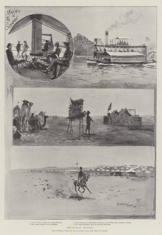 El avance en Sudán de Henry Charles Seppings Wright