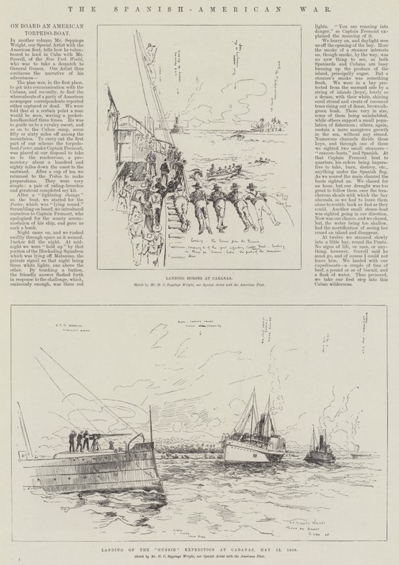 La Guerra Hispanoamericana de Henry Charles Seppings Wright