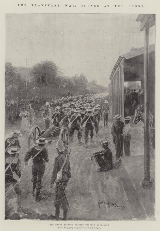 La Guerra del Transvaal, Escenas en el Frente de Henry Charles Seppings Wright