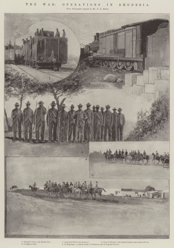 La Guerra, Operaciones en Rodesia de Henry Charles Seppings Wright