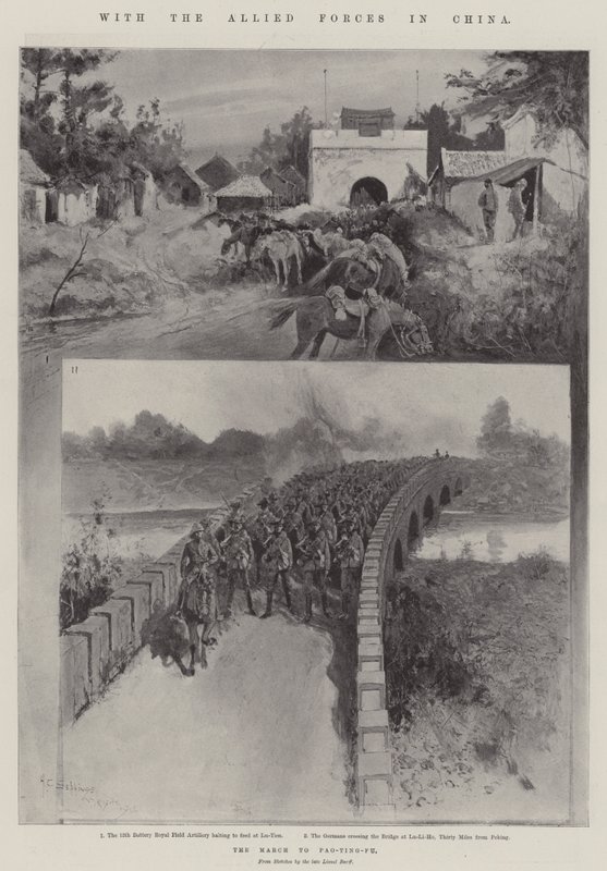 Con las Fuerzas Aliadas en China de Henry Charles Seppings Wright