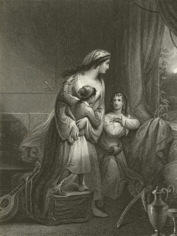 La madre griega de Edward Henry Corbould