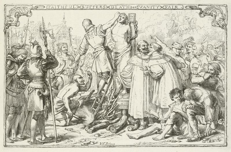 Ilustración para El progreso del peregrino de John Bunyan de Henry Courtney Selous
