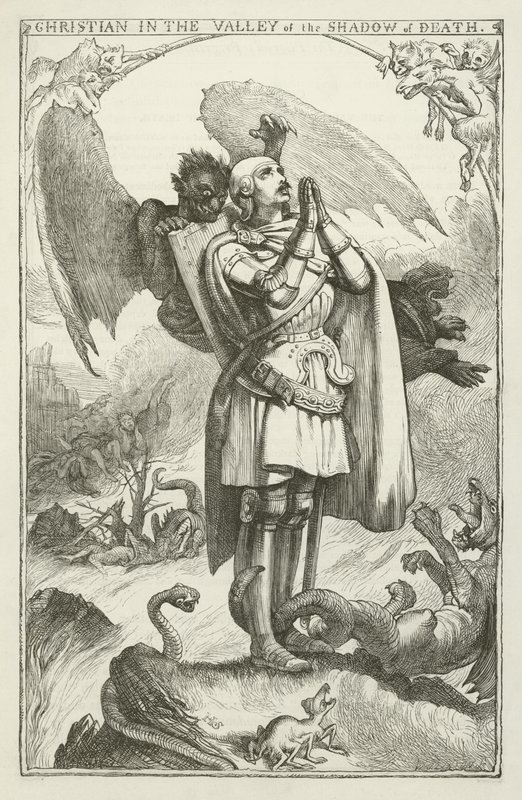 Ilustración para El progreso del peregrino por John Bunyan de Henry Courtney Selous