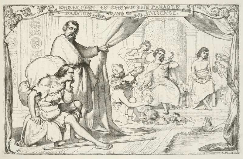 Ilustración para El Progreso del Peregrino de John Bunyan de Henry Courtney Selous